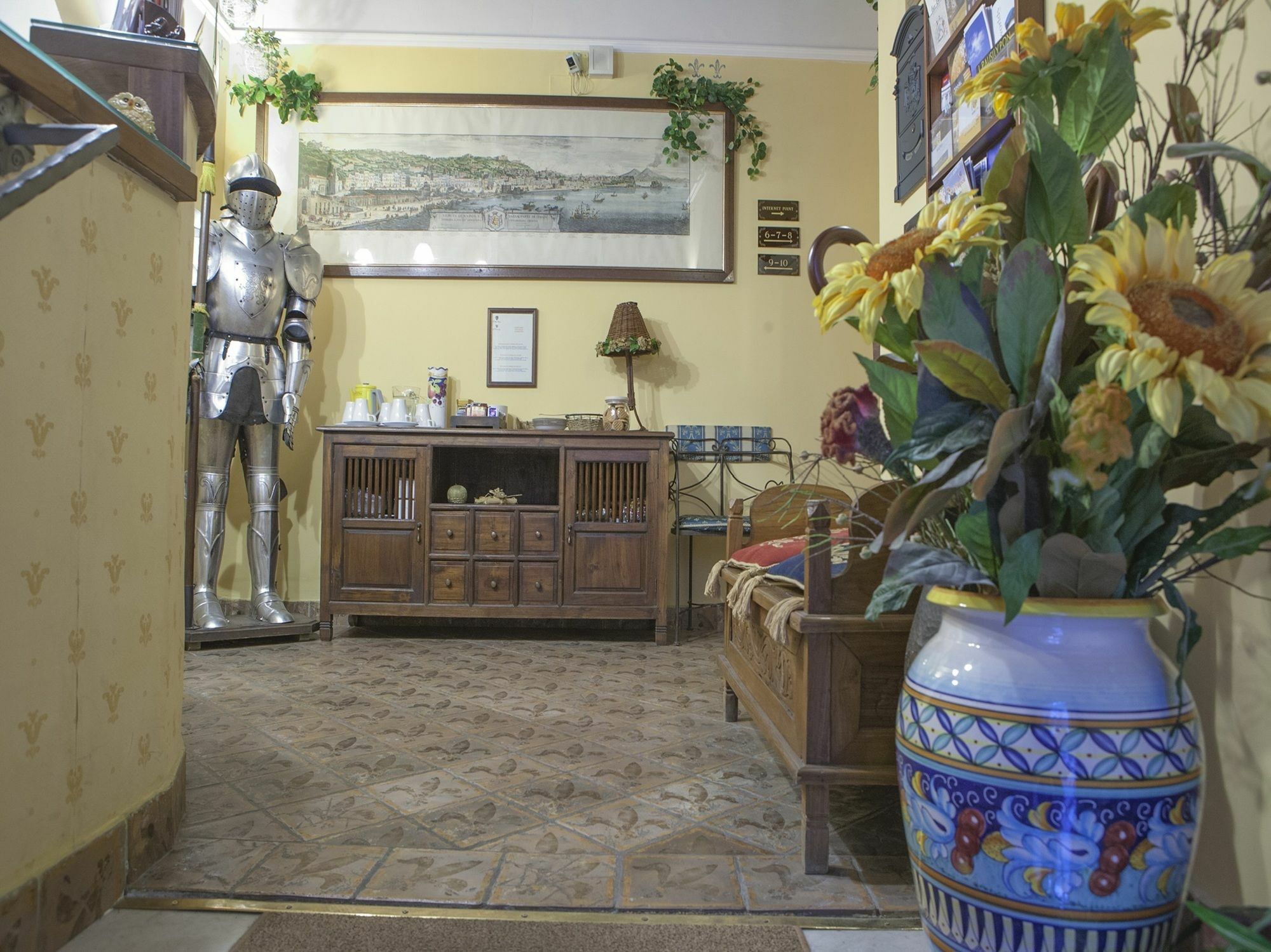 B&B L'Alloggio Dei Vassalli Nápoly Kültér fotó